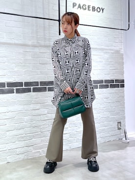 おかゆさん（レディース・161cm）の秋コーディネート