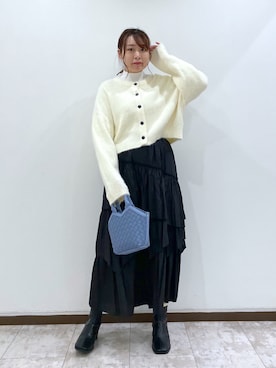 おかゆさん（レディース・161cm）の冬コーディネート