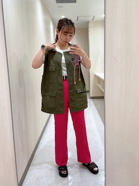 おかゆさん（レディース・161cm）の秋コーディネート