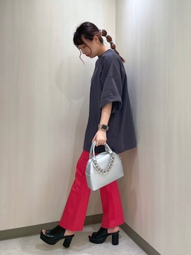 おかゆさん（レディース・161cm）の夏コーディネート