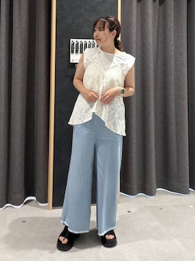 おかゆさん(レディース・161cm)の夏コーディネート