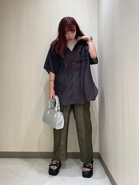 おかゆさん（レディース・161cm）の夏コーディネート