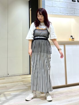おかゆさん（レディース・161cm）の夏コーディネート