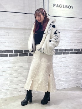 おかゆさん（レディース・161cm）の冬コーディネート