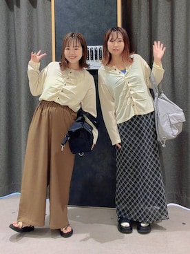 おかゆさん（レディース・161cm）の夏コーディネート
