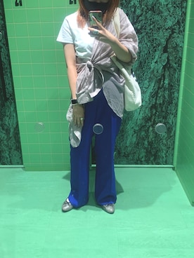 おかゆさん（レディース・161cm）の夏コーディネート