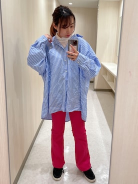 おかゆさん（レディース・161cm）の春コーディネート