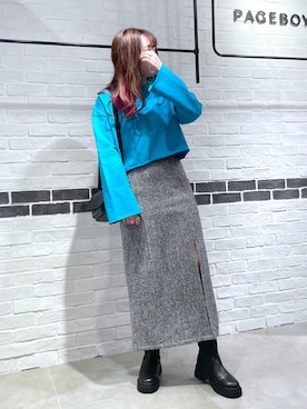 おかゆさん（レディース・161cm）の冬コーディネート