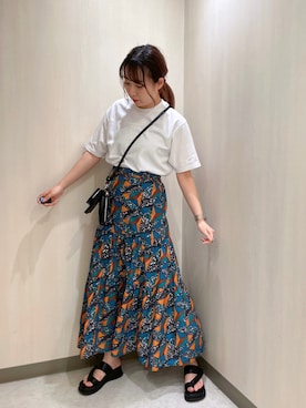 おかゆさん（レディース・161cm）の夏コーディネート