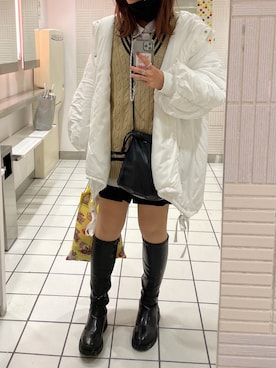 おかゆさん（レディース・161cm）の冬コーディネート