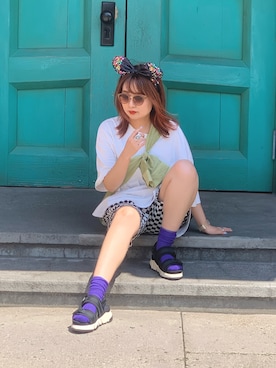 おかゆさん(レディース・161cm)の夏コーディネート