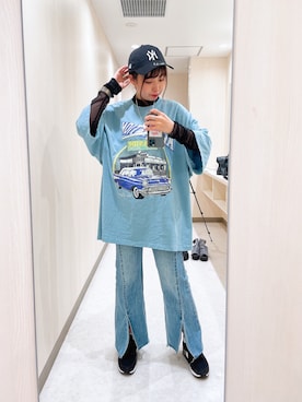 おかゆさん（レディース・161cm）の夏コーディネート