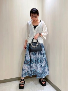 おかゆさん(レディース・161cm)の夏コーディネート