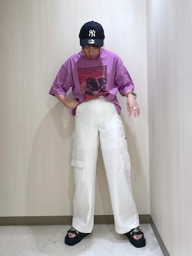 おかゆさん（レディース・161cm）の夏コーディネート