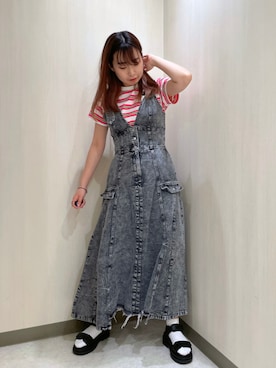 おかゆさん（レディース・161cm）の夏コーディネート