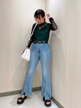 おかゆさん（レディース・161cm）の夏コーディネート