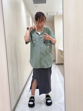 おかゆさん（レディース・161cm）の秋コーディネート