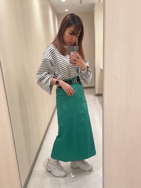 おかゆさん（レディース・161cm）の春コーディネート