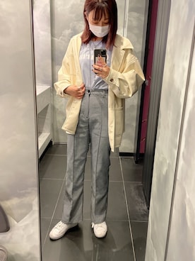 おかゆさん（レディース・161cm）の秋コーディネート