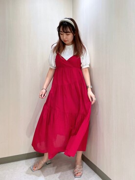 おかゆさん（レディース・161cm）の夏コーディネート