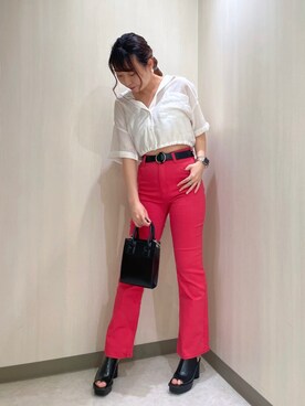 おかゆさん（レディース・161cm）の夏コーディネート