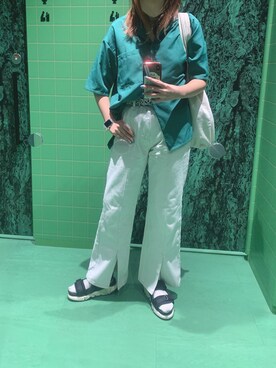 おかゆさん（レディース・161cm）の夏コーディネート