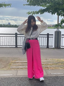 おかゆさん（レディース・161cm）の夏コーディネート