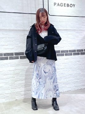 おかゆさん（レディース・161cm）の冬コーディネート