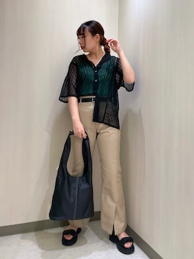 おかゆさん（レディース・161cm）の夏コーディネート