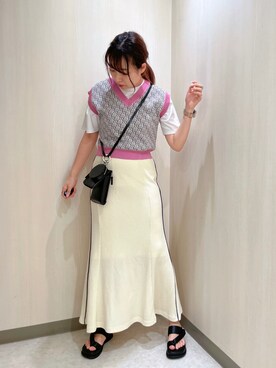 おかゆさん（レディース・161cm）の夏コーディネート