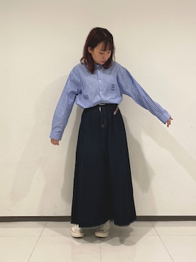 おかゆさん（レディース・161cm）の秋コーディネート