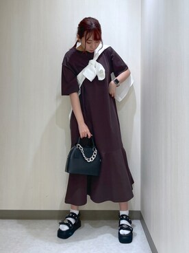 おかゆさん（レディース・161cm）の夏コーディネート