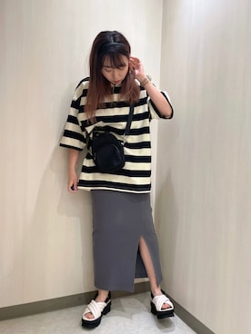 おかゆさん（レディース・161cm）の夏コーディネート