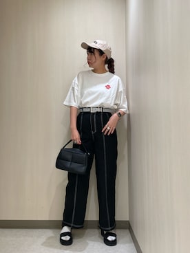 おかゆさん（レディース・161cm）の夏コーディネート