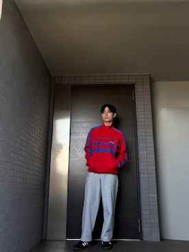 「アイテム（ナイロンジャケット）」を使った、しさん（メンズ・164cm・10代）の秋コーディネート
