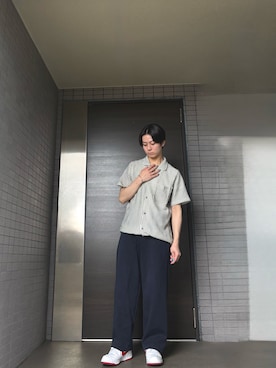 しさん（メンズ・164cm）の秋コーディネート