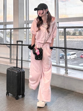 愛琉さん（レディース・158cm）の春コーディネート