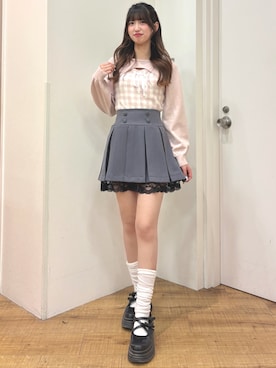 愛琉さん（レディース・158cm）の冬コーディネート