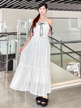 愛琉さん(レディース・158cm)の夏コーディネート