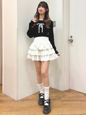 愛琉さん（レディース・158cm）の冬コーディネート