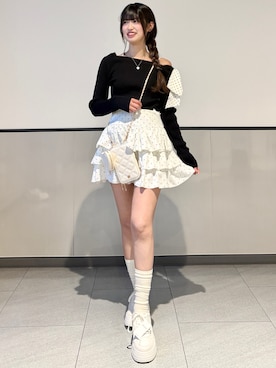 愛琉さん（レディース・158cm）の春コーディネート