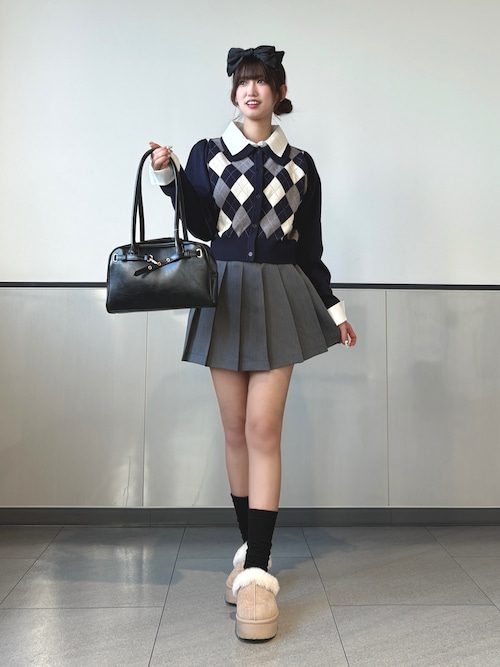 シャツドッキングレイヤードニット シャツドッキングレイヤードニットRANDA公式サイト