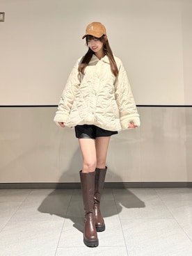 「INGNI（イング）のアイテム」を使った、愛琉さん（レディース・158cm）の秋コーディネート