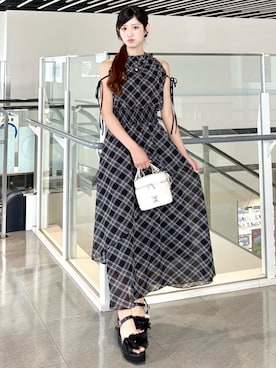愛琉さん（レディース・158cm）の夏コーディネート