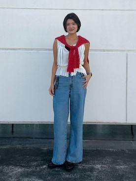 郷右近めいさん(レディース・169cm)の夏コーディネート