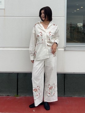 郷右近めいさん（レディース・169cm）の春コーディネート