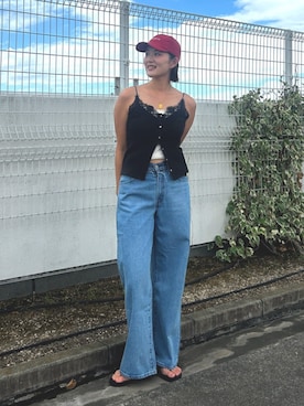 郷右近めいさん（レディース・169cm）の夏コーディネート