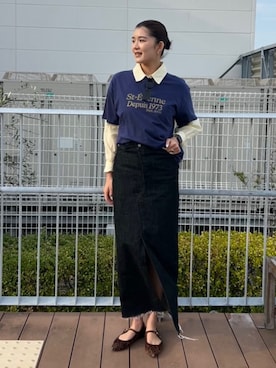 郷右近めいさん（レディース・169cm）の春コーディネート