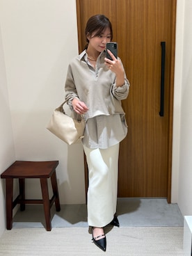 Fukuda Hinakoさん（レディース・159cm）の春コーディネート