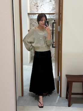 LOUNGEDRESS（ラウンジドレス）の「スターミラノリブニット（ニット